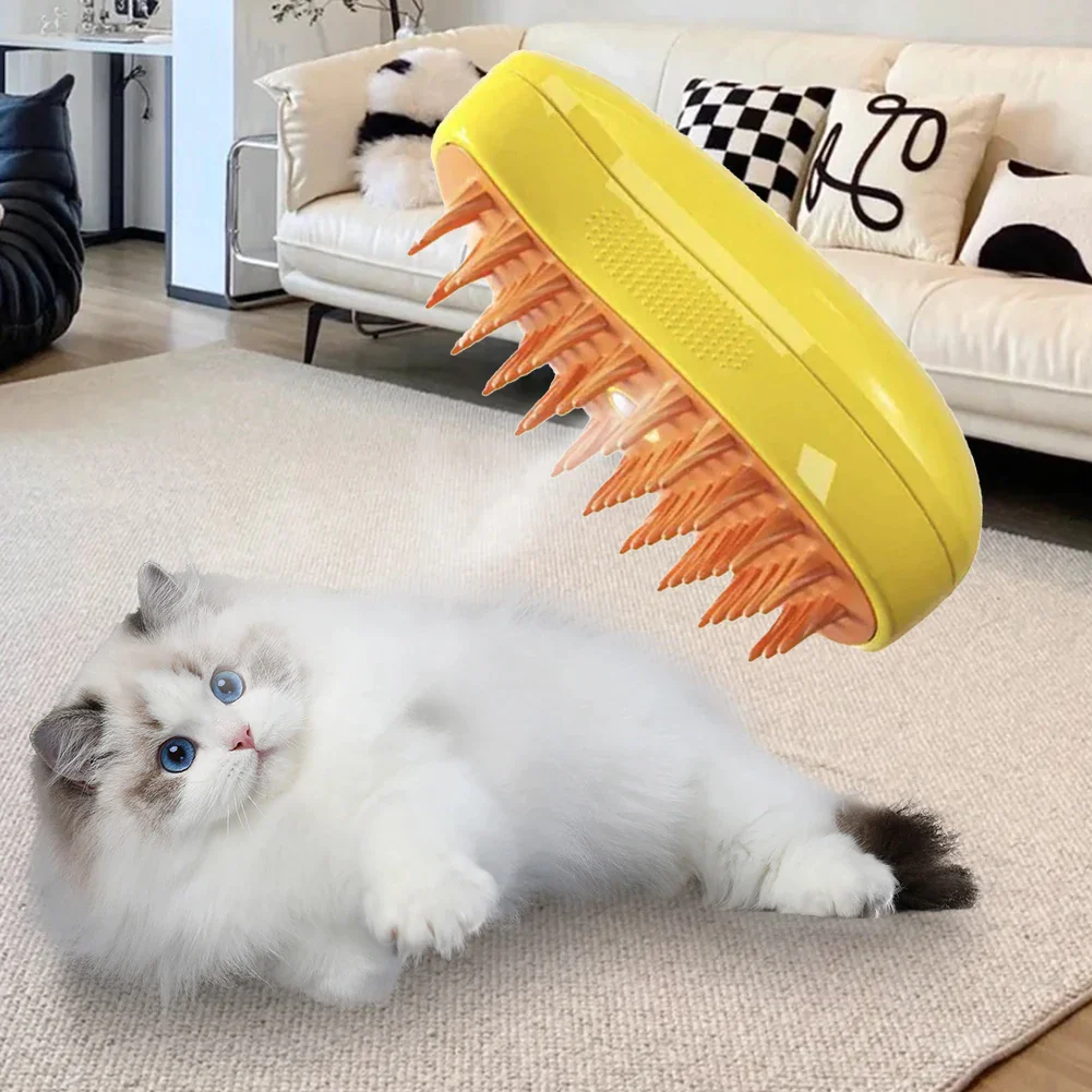 Steaming Cat Brush