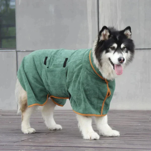 Super Absorbent Pet Bathrobe